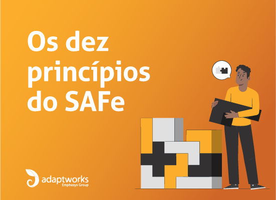 Ilustração de Capa Os dez princípios do Scaled Agile Framework (SAFe)