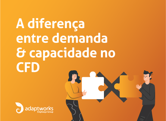 Ilustração Capa de A diferença entre demanda e capacidade no CFD